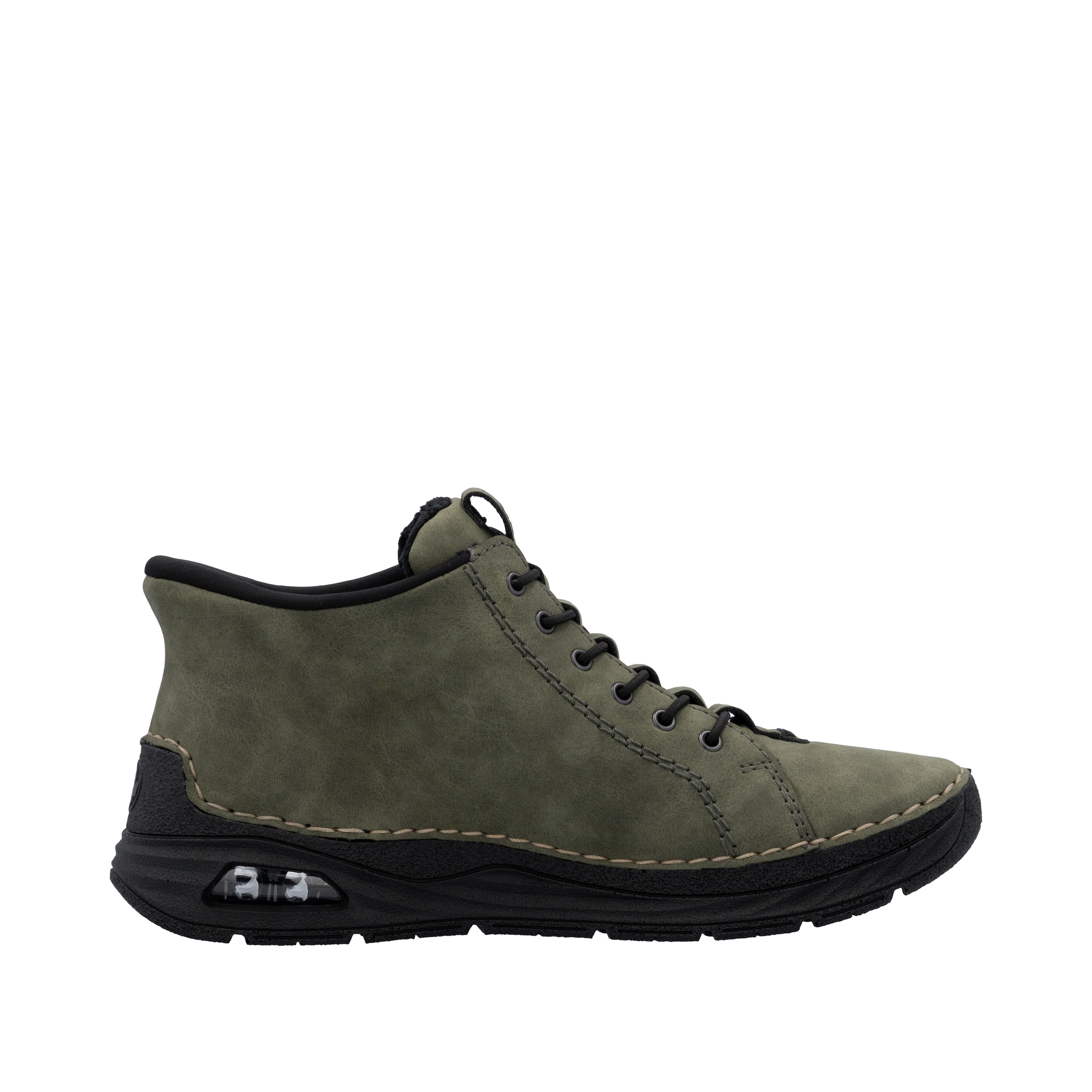 Bottines à lacets Rieker en vert