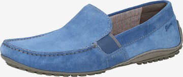 SIOUX Mocassins 'Carulio' in Blauw: voorkant