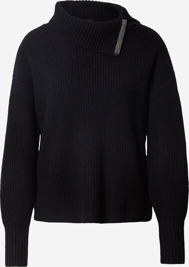 s.Oliver BLACK LABEL Pulover u crna / srebro, Pregled proizvoda