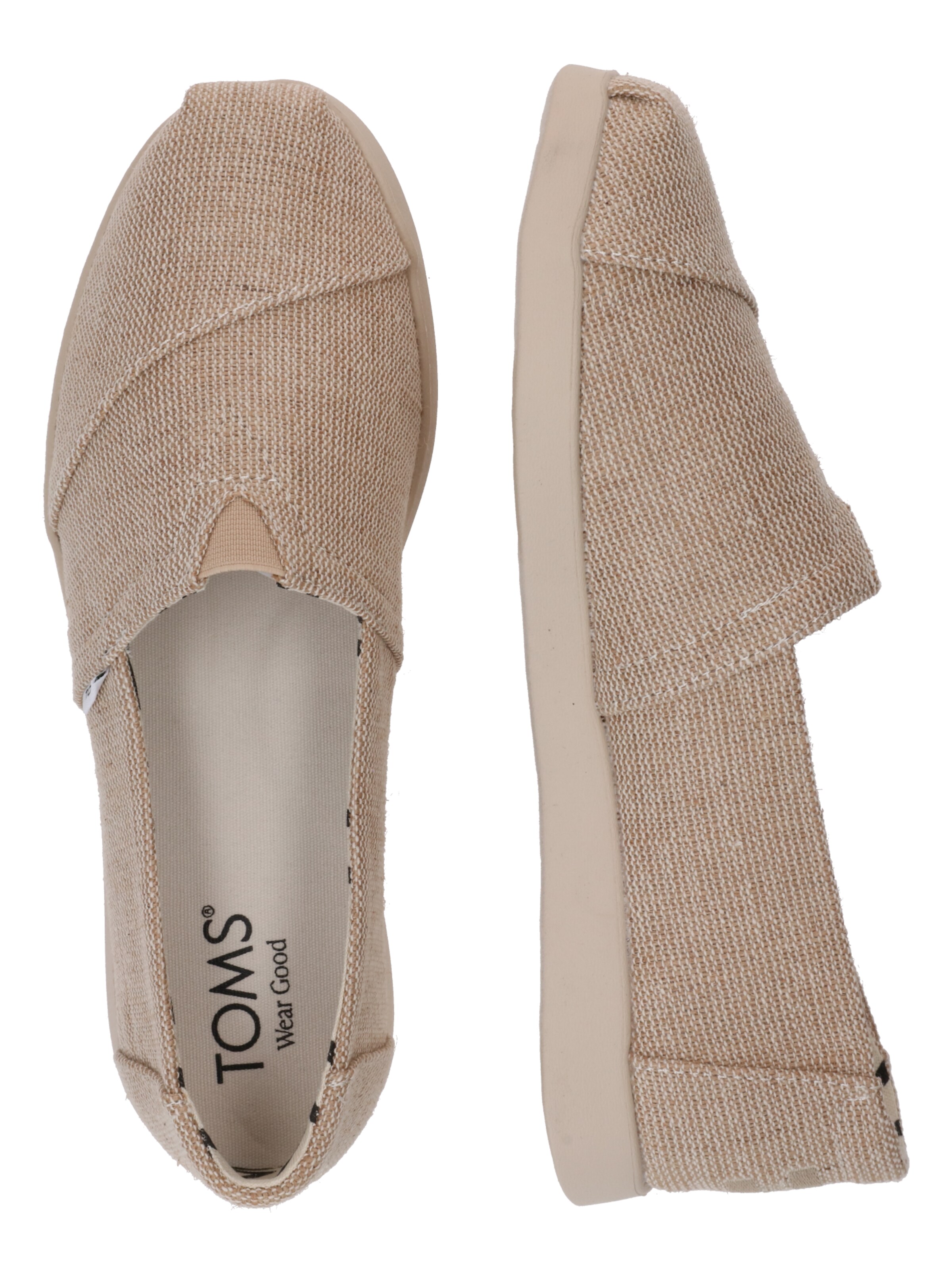 Chaussure basse 'Alpargata Plus' TOMS en beige