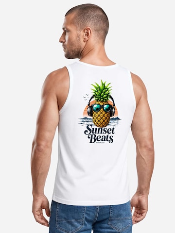Neverless Shirt 'Ananas'‌‌ in Weiß