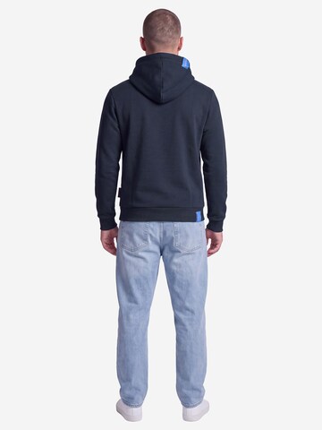 salzhaut Sweatshirt ' BODDEN ' in Blau: Rückseite