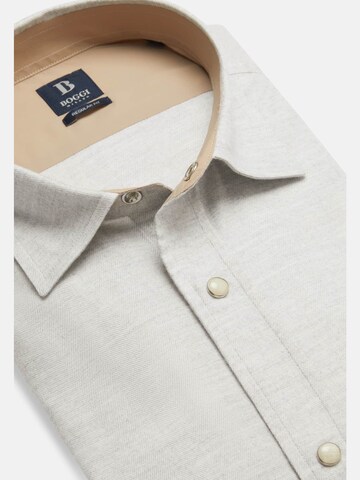 Boggi Milano Regular Fit Hemd in Grau