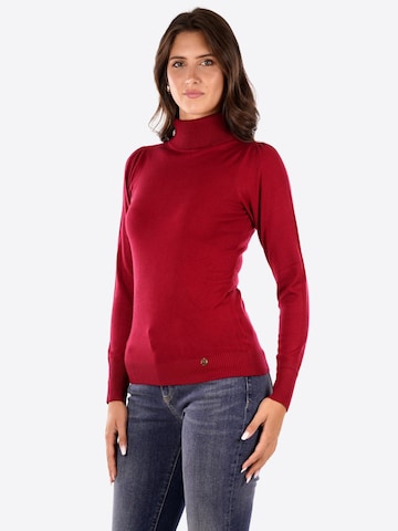 Pullover 'Maglia' di Yes Zee in rosso