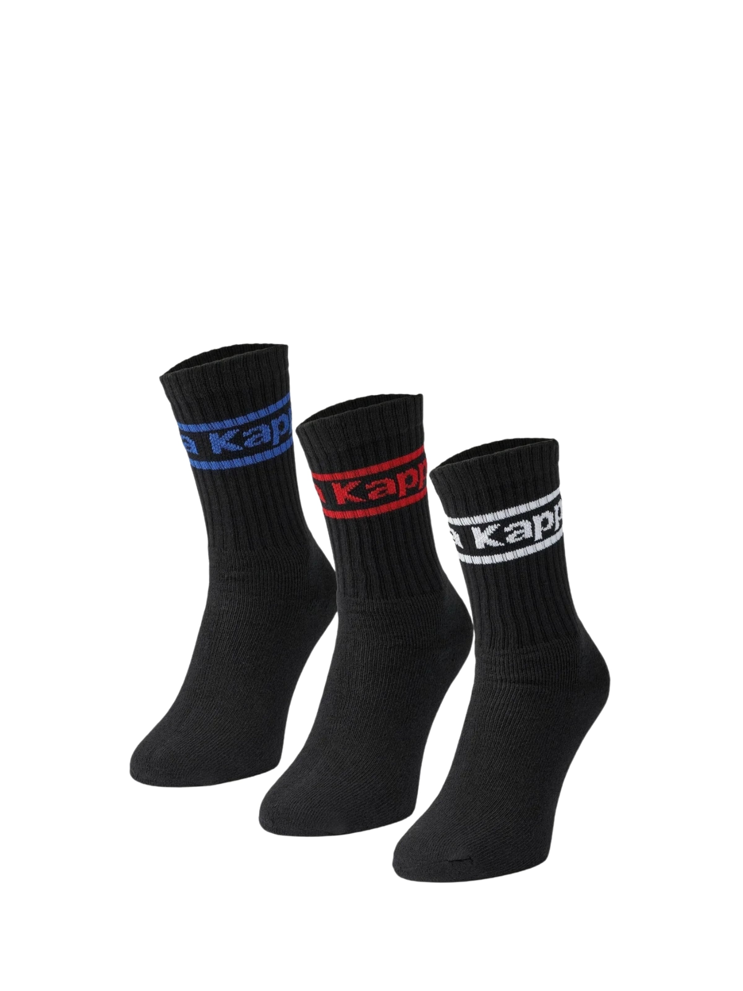 KAPPA Ponožky 'KMFrigga' – černá: přední strana
