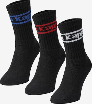 KAPPA Ponožky 'KMFrigga' – černá: přední strana