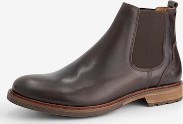 Travelin Chelsea Boots 'Winslow' in Brown: front