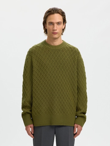 SELECTED - Jersey en verde: frente
