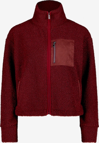 Betty & Co Fleecejacke in Braun: Vorderseite