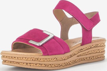 leren hiërarchie Iedereen Sleehak sandalen (Roze) voor dames | Shop online | ABOUT YOU