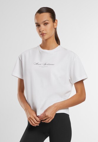 T-shirt 'Heritage' Aim'n en blanc