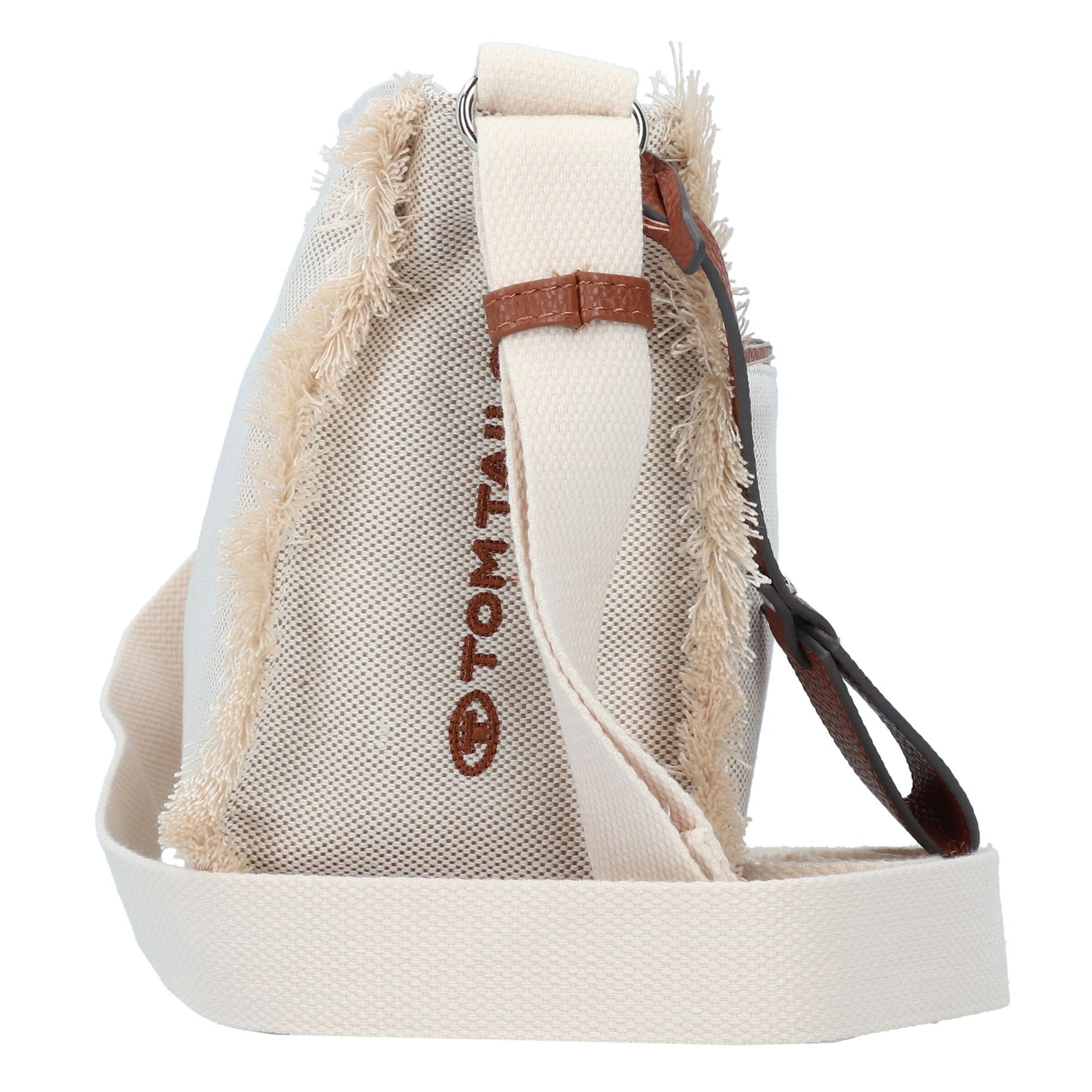 TOM TAILOR Schoudertas 'Zoya' in Beige