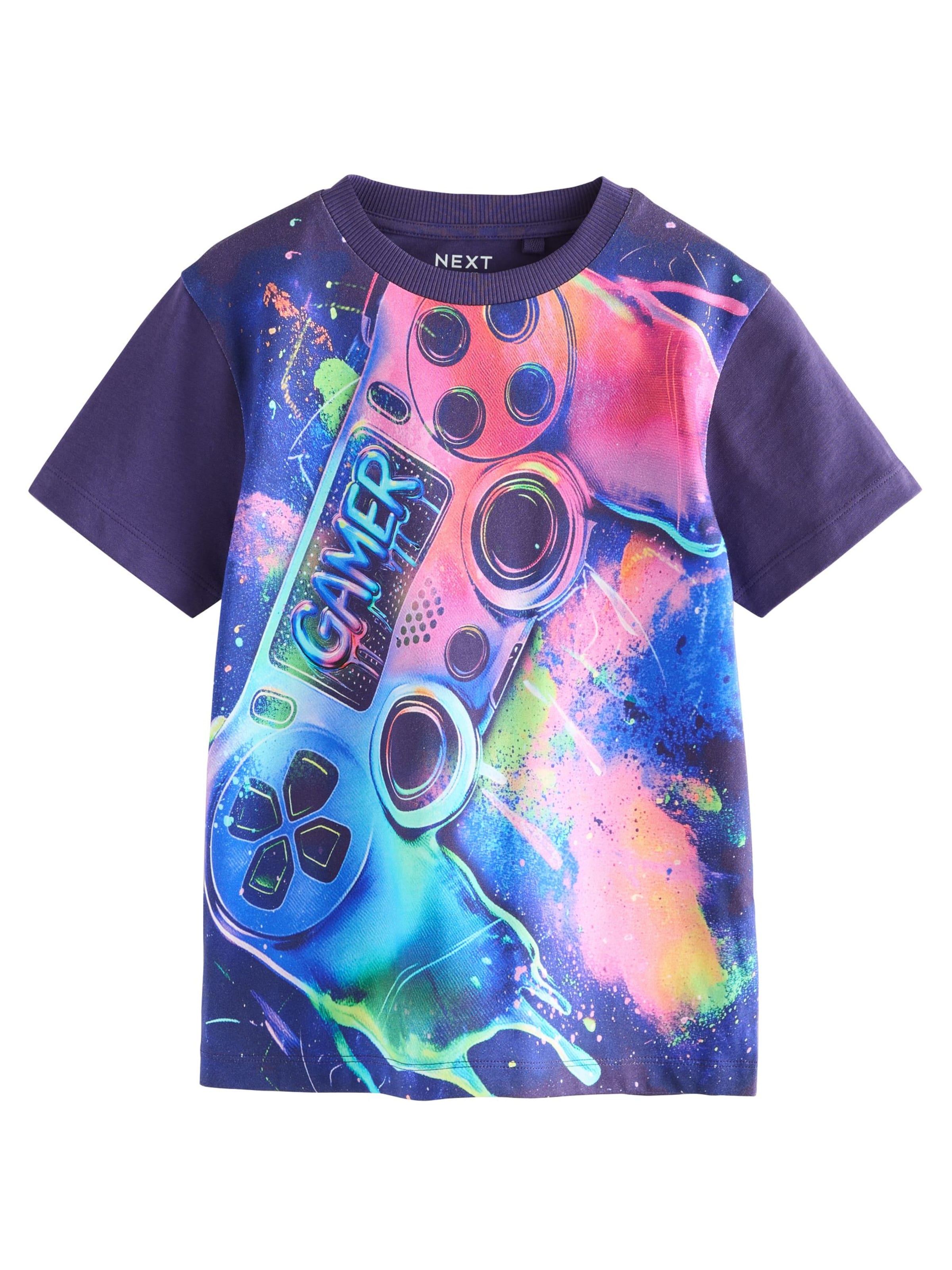 Next Shirt in Purple: front