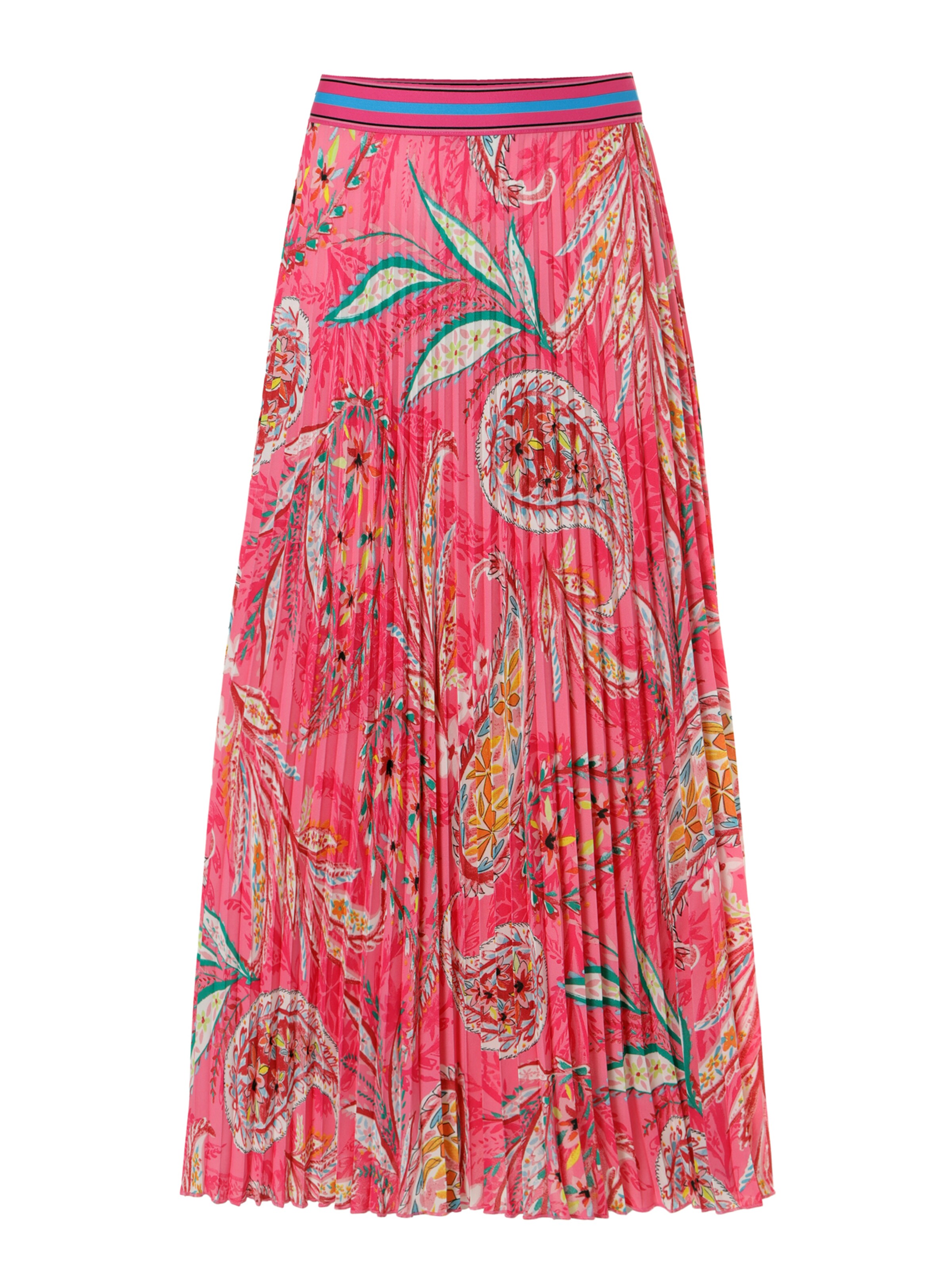 Gonna 'Semina' TATUUM di colore crema / verde / rosa / lampone, Visualizzazione prodotti