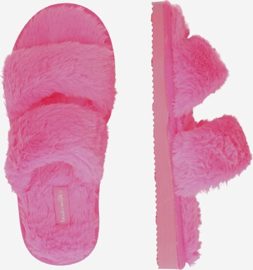 Hunkemöller Házi cipő 'Sara' - rózsaszín