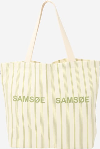 Cabas 'Frinka' Samsøe Samsøe en beige : devant