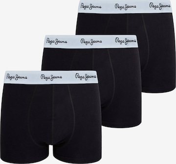 Boxer di Pepe Jeans in nero: frontale