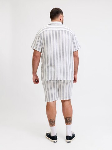 Jack & Jones Plus Свободный крой Штаны 'JPSTJaiden' в Белый