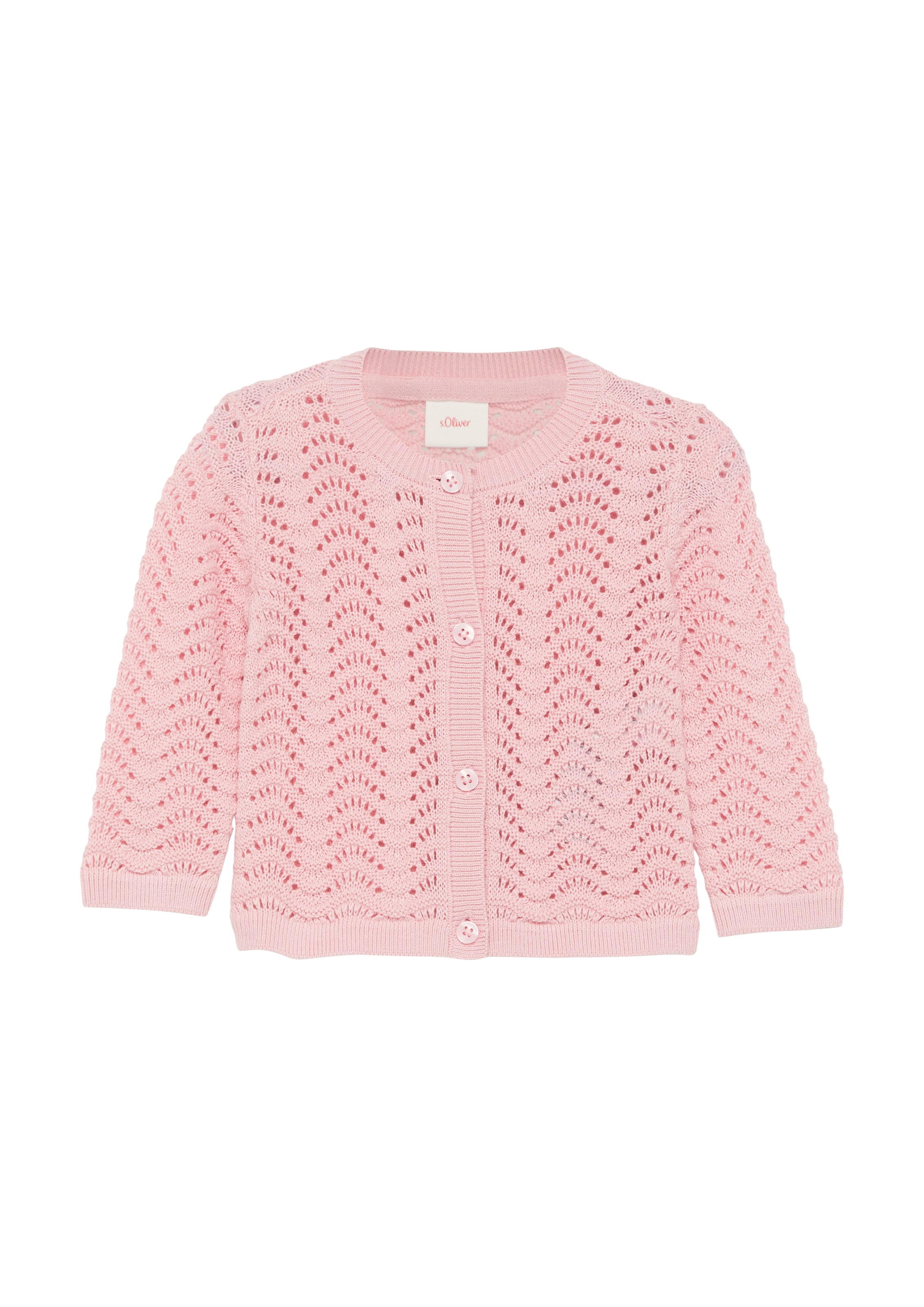 Cardigan s.Oliver en rose : devant
