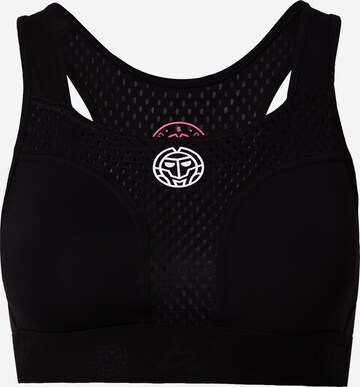 BIDI BADU Bustier Sport bh in Zwart: voorkant