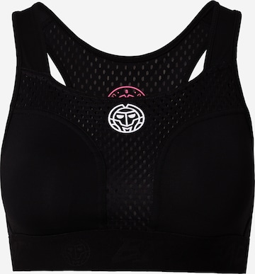 BIDI BADU Bustier Sport-BH in Schwarz: predná strana