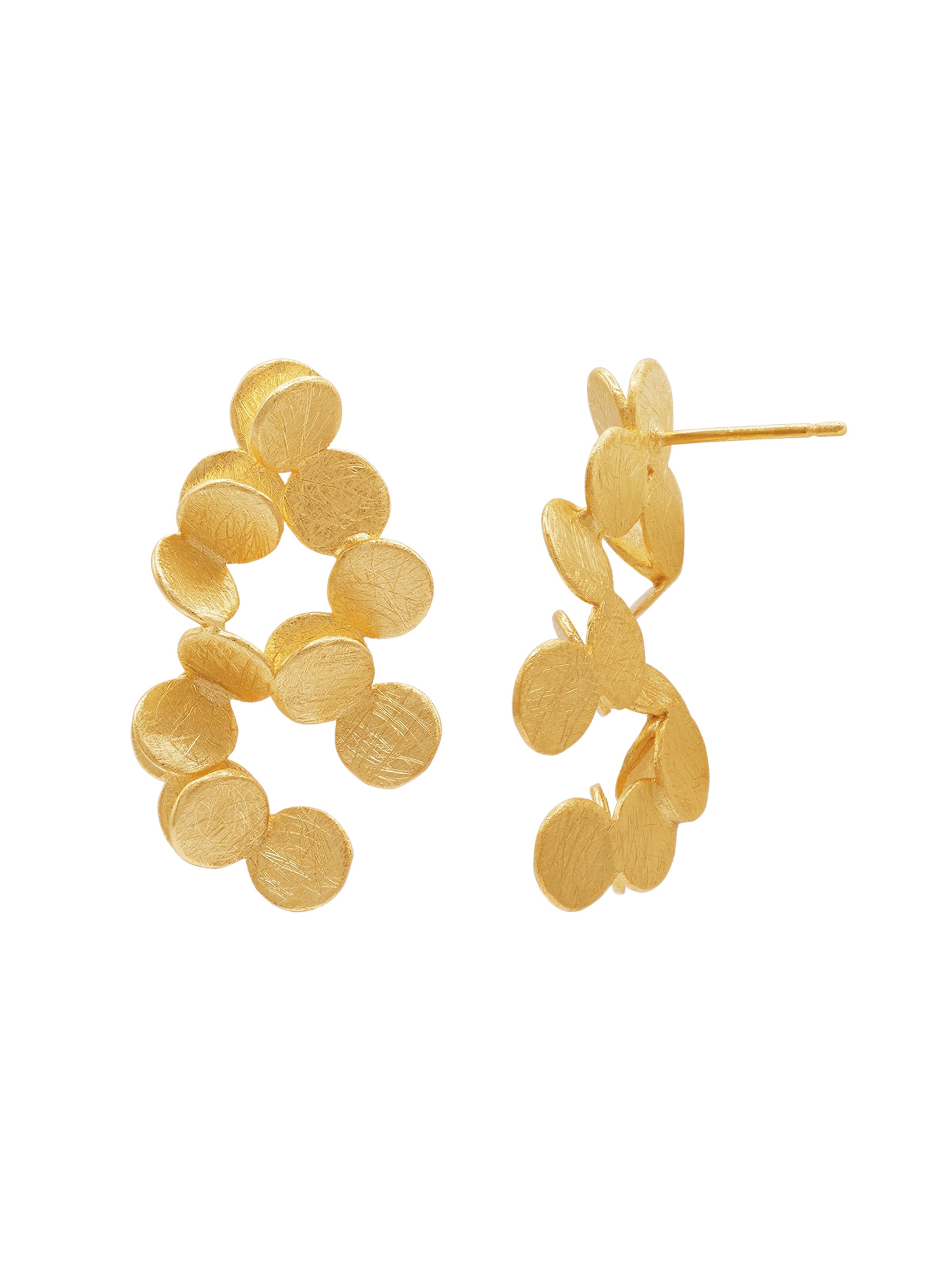 Boucles d'oreilles 'Nessa' Heideman en or