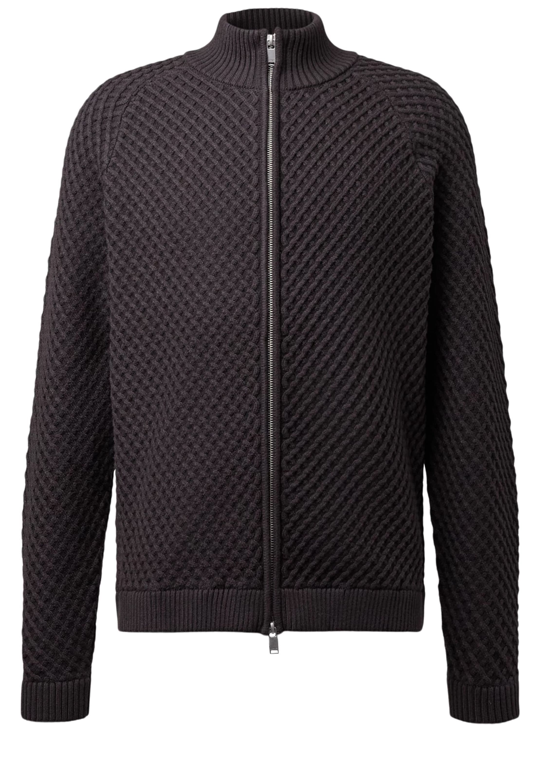 DRYKORN Strickjacke in Braun: Vorderseite