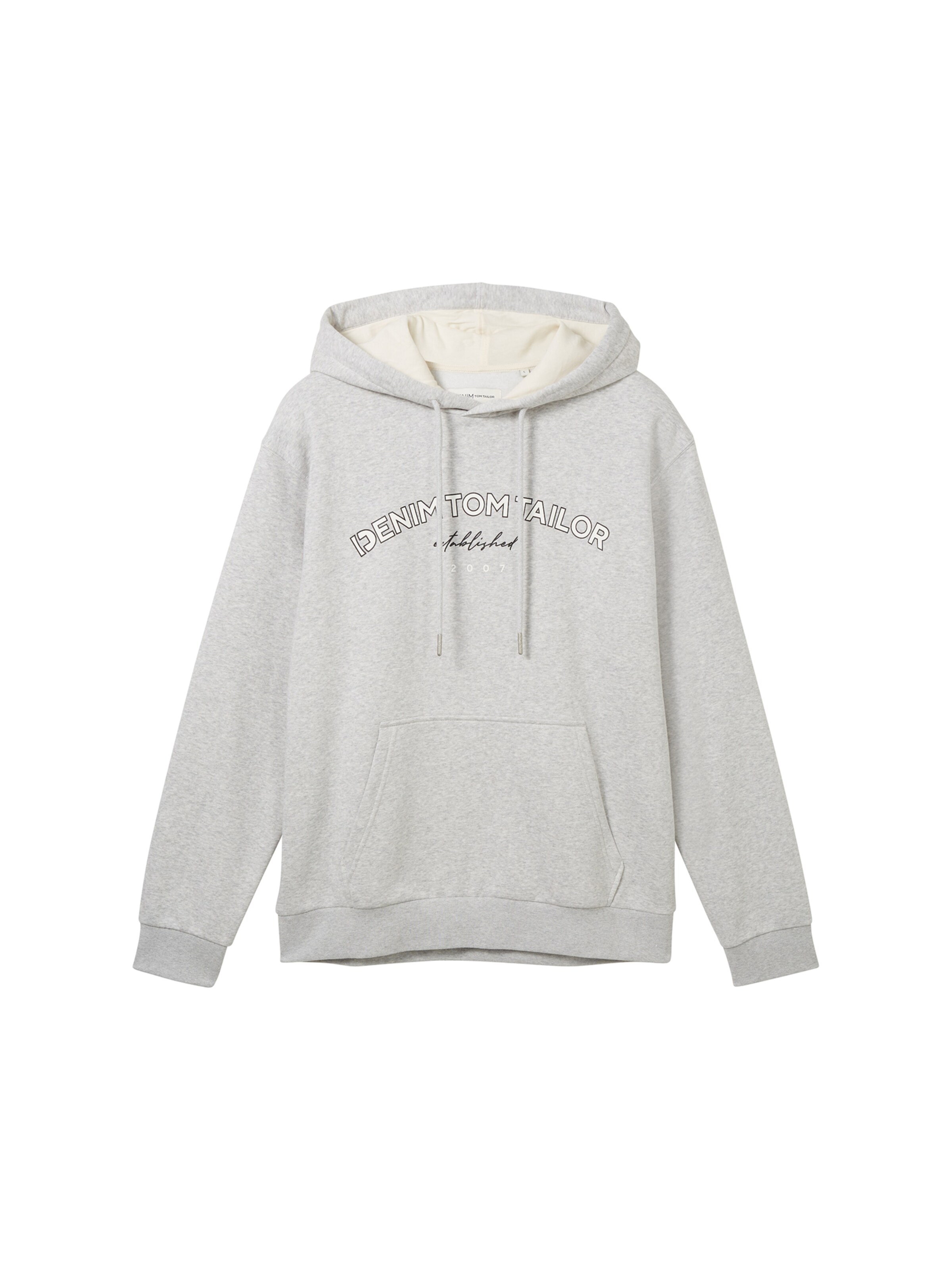 TOM TAILOR DENIM Sweatshirt i grå: forside