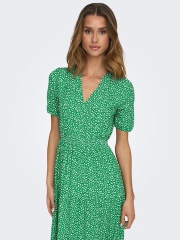 Robe JDY en vert : devant