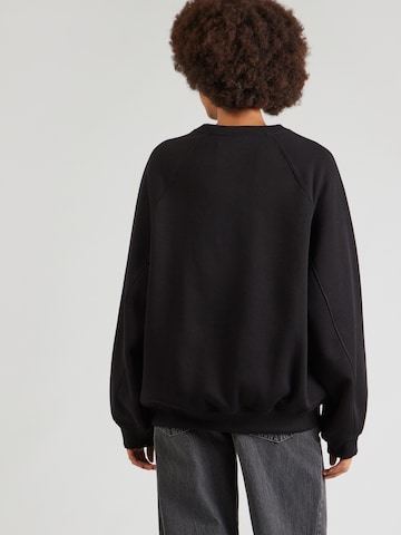WEEKDAYSweater majica 'Viva' - crna boja