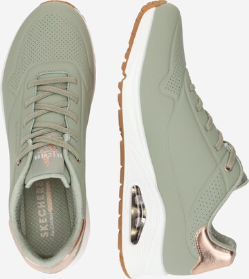 Sneaker bassa 'Uno' di SKECHERS in verde