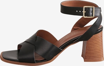 Next Sandalen met riem in Zwart: voorkant