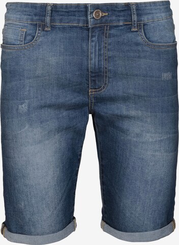 BASEFIELD Jeans-Shorts in Blau: predná strana