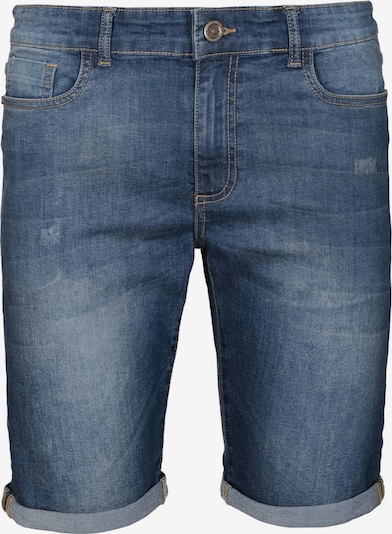 BASEFIELD Jeans-Shorts in blue denim, Produktansicht