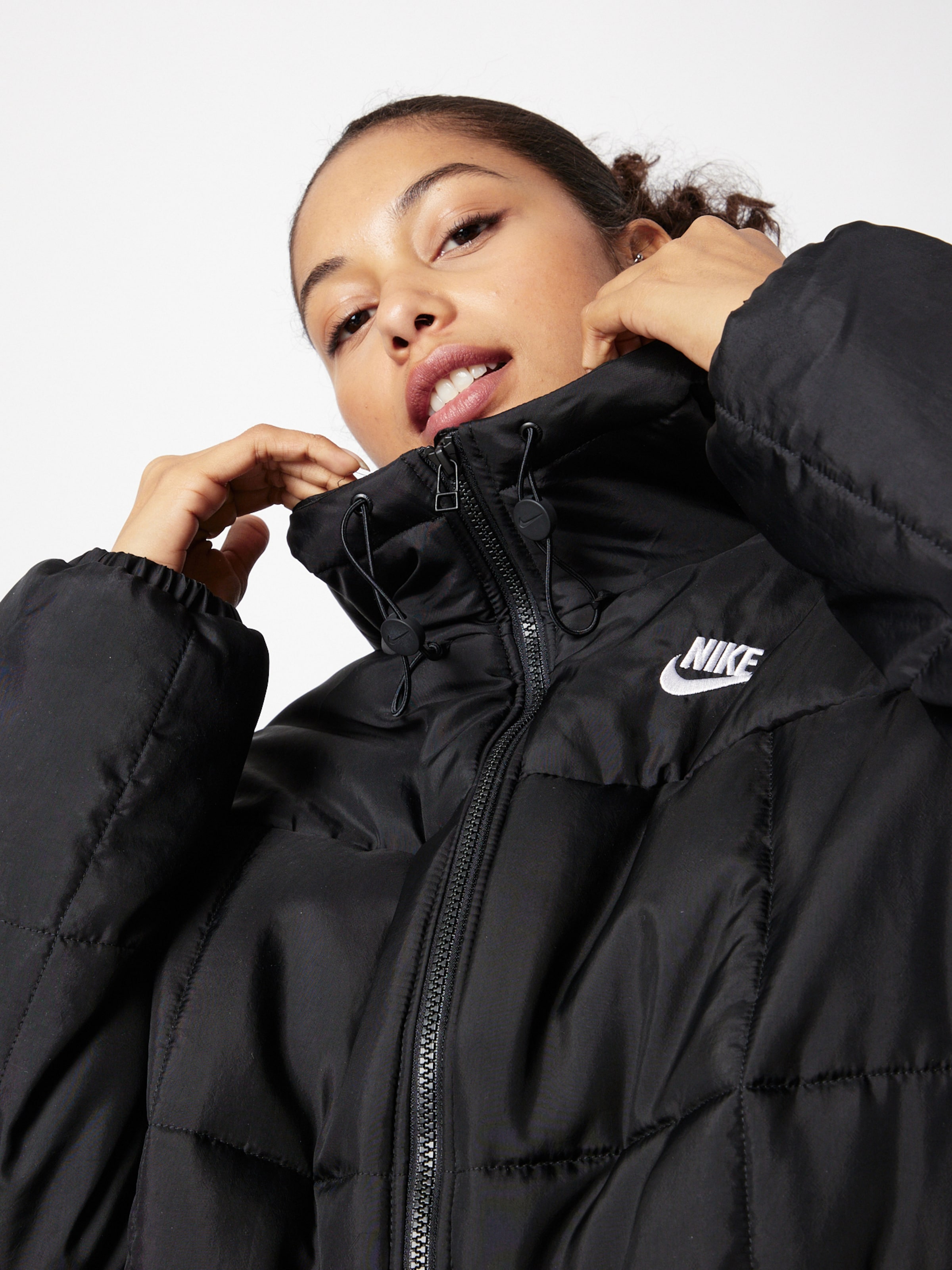 Nike Sportswear Winter Jacket Essentials in Black ABOUT YOU