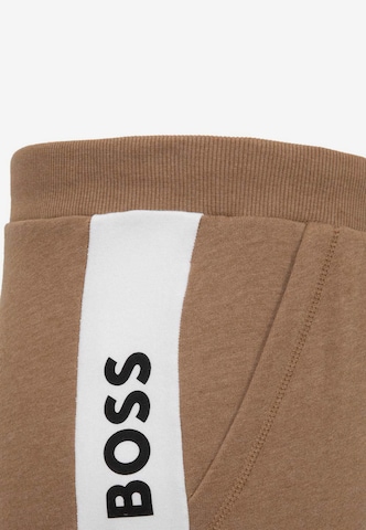 BOSS Home Regular Pants 'Sense' in Brown