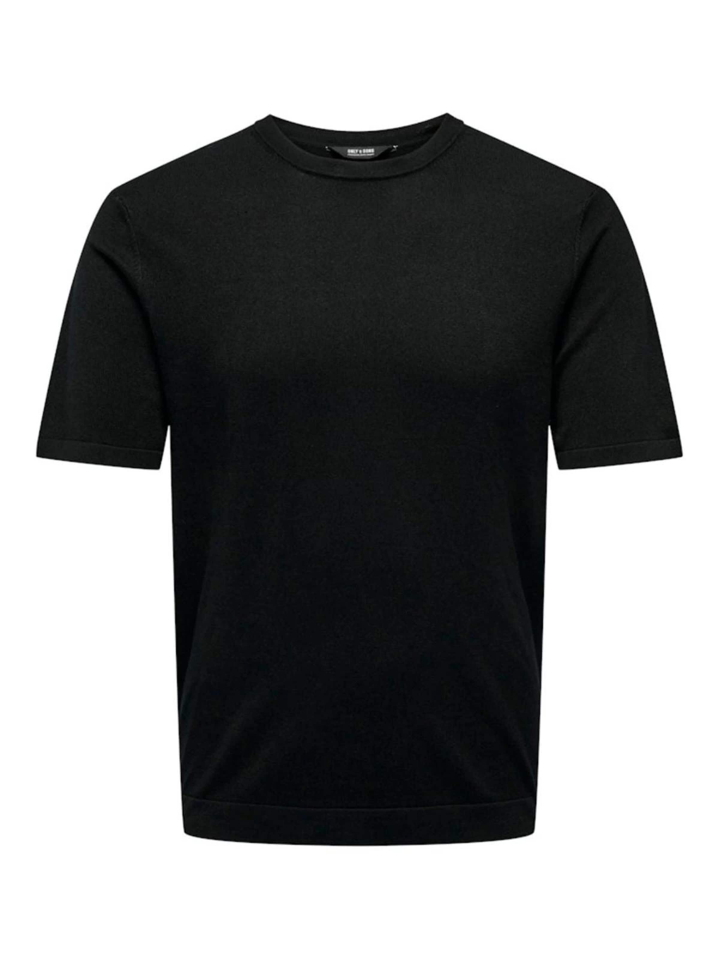 Only & Sons Shirt '22022928'‌ in Schwarz: Vorderseite