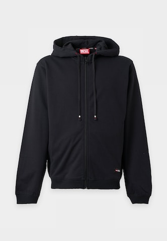 DIESEL - Sudadera con cremallera 'JOY-D-CORE' en negro: frente