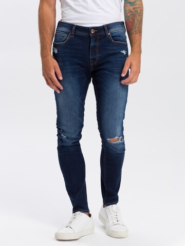 Cross Jeans Skinny Jeans 'Scott' in Blau: predná strana