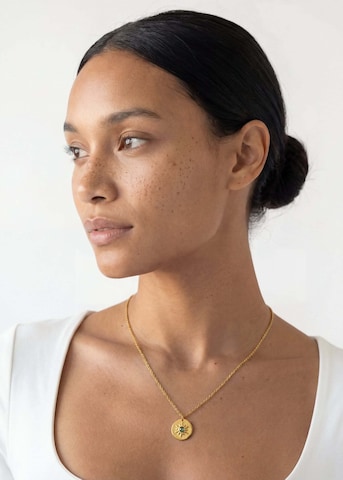 PURELEI - Colar 'Luana Coin' em ouro: frente