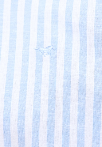 MUSTANG Regular Fit Hemd in Blau