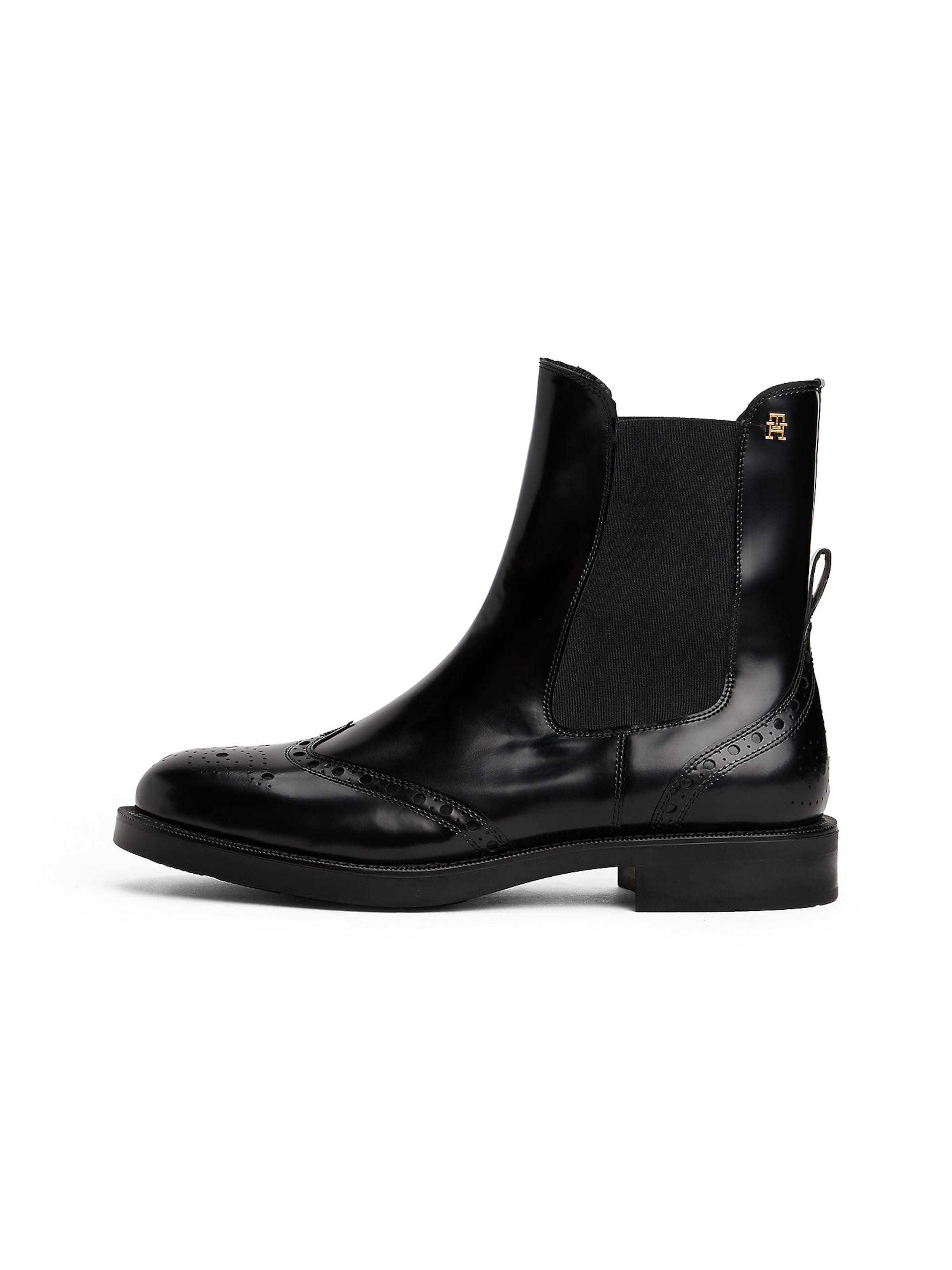 Chelsea Boots TOMMY HILFIGER en noir : devant