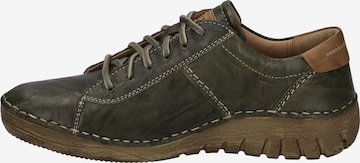 JOSEF SEIBEL Lace-Up Shoes in Green: front