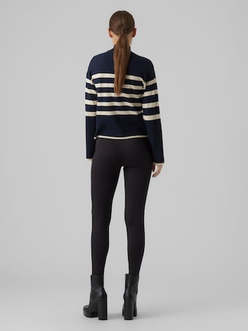 VERO MODA Sweater 'HAPPINESS' in Black