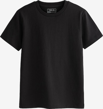 T-Shirt Next en noir : devant