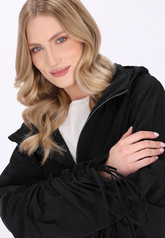 DreiMaster Maritim - Abrigo de entretiempo en negro