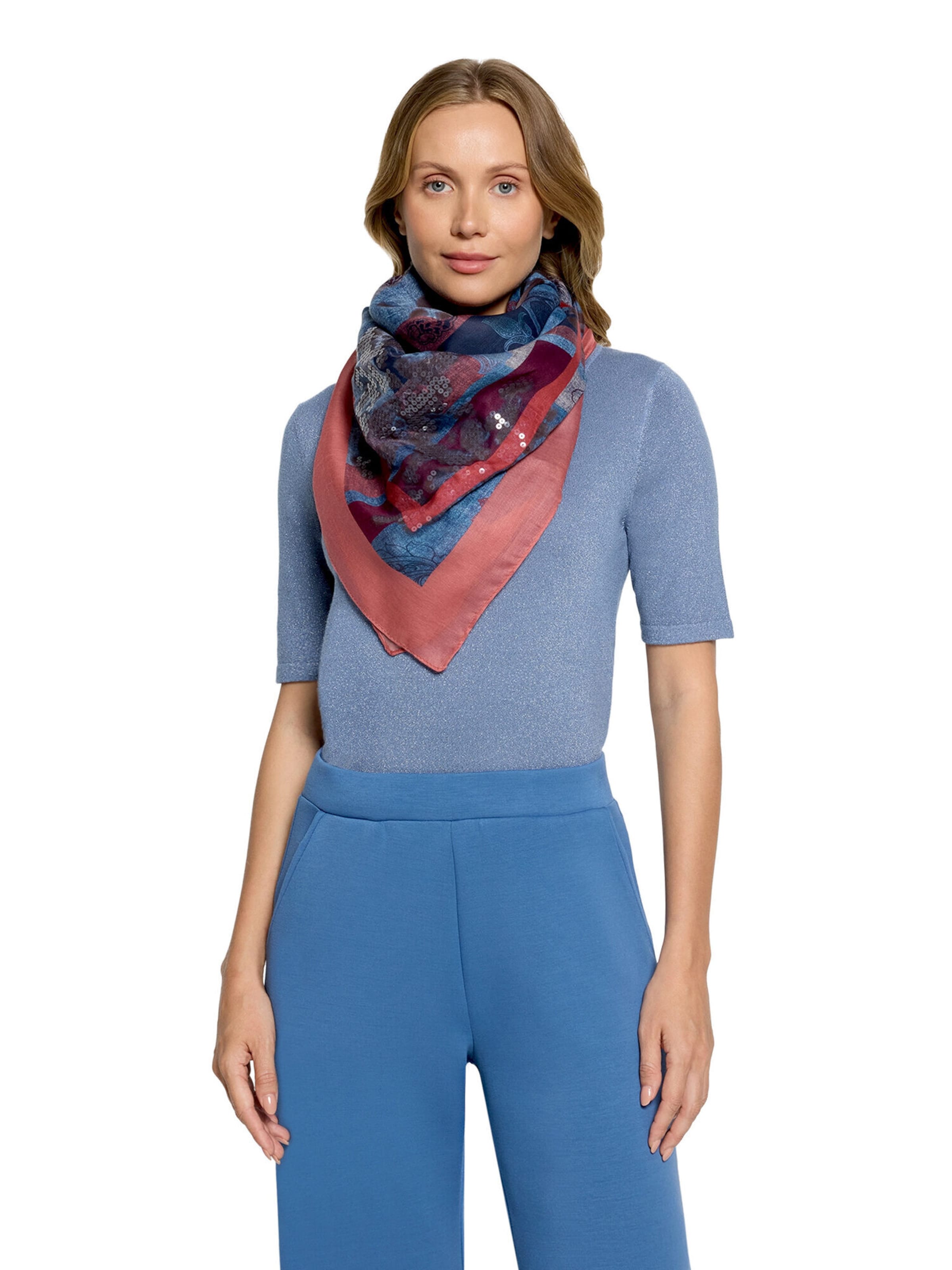 Foulard di Betty Barclay in blu: frontale