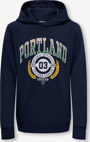 KIDS ONLY Sweatshirt in Blue: front