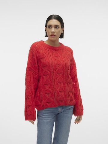 VERO MODA Pullover in Rot: Vorderseite