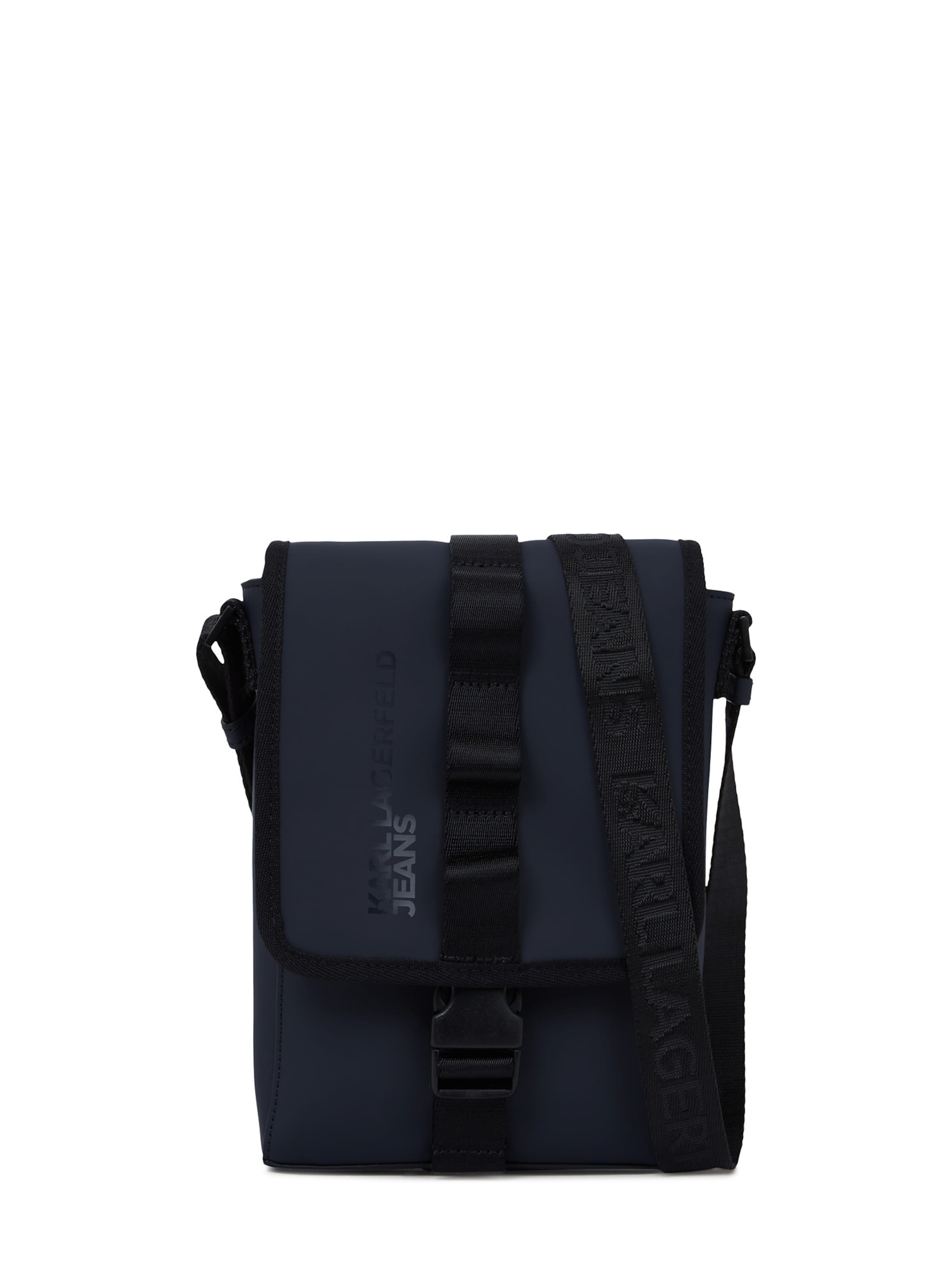 KARL LAGERFELD JEANS Axelremsväska i blå: framsida